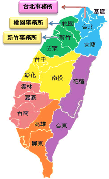 台湾地図